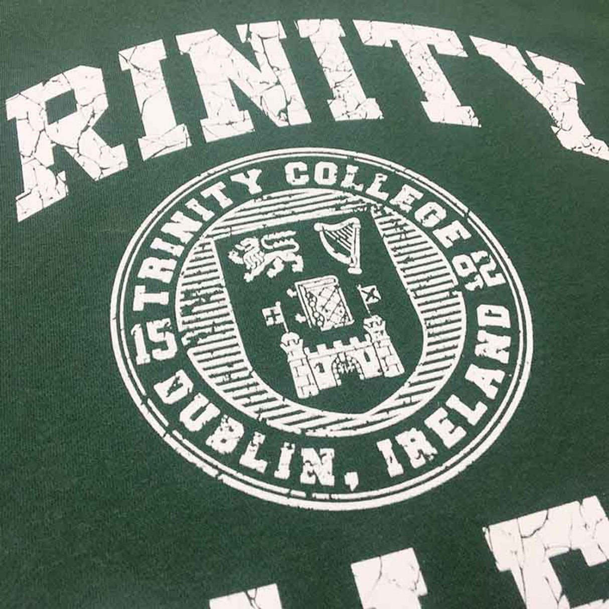 TRIN5005 Men's Authentic Irish Trinity College Sweatshirt Closely Creative Irish gift
