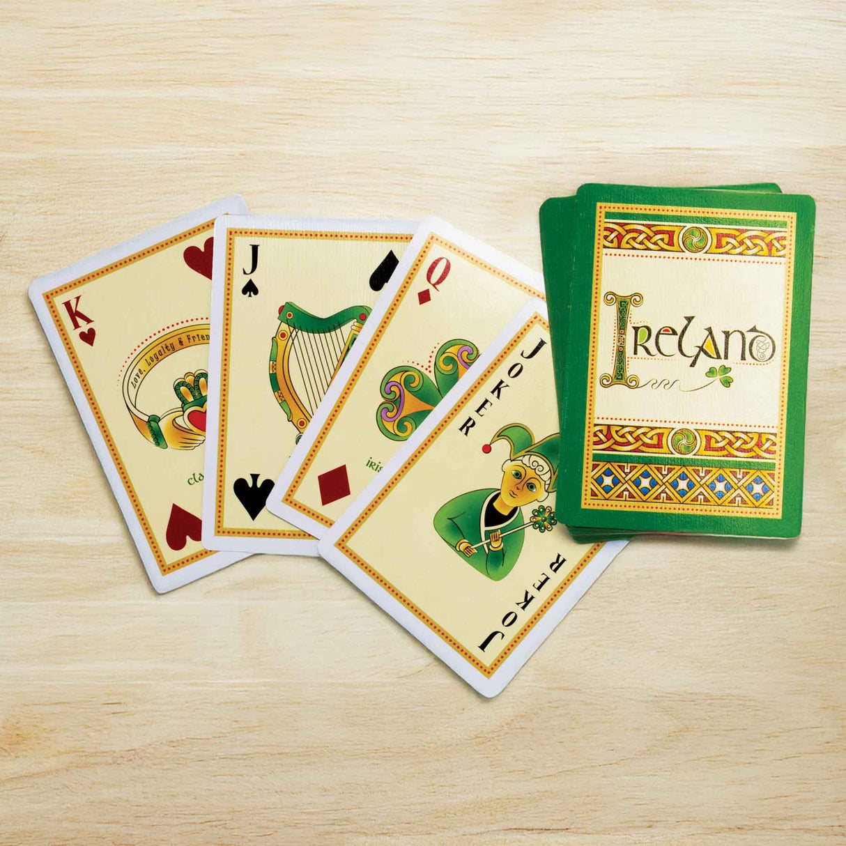 Weave Design Ireland Playing Cards-Creative Irish gift