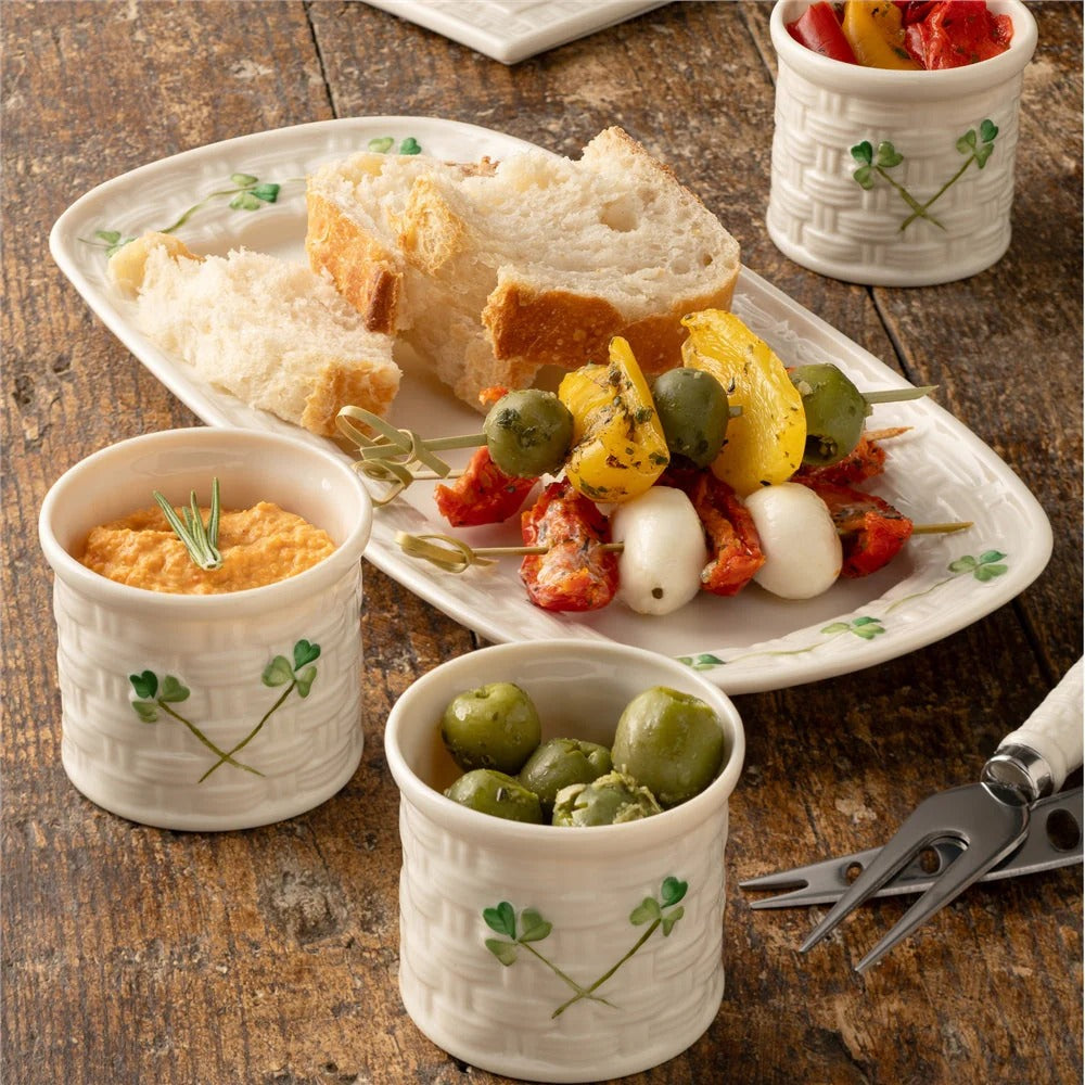 Belleek Shamrock Tapas Collection - Creative Irish Gifts