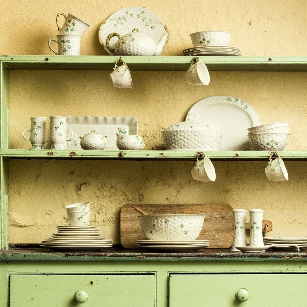 Belleek Shamrock Bowl - Creative Irish Gifts