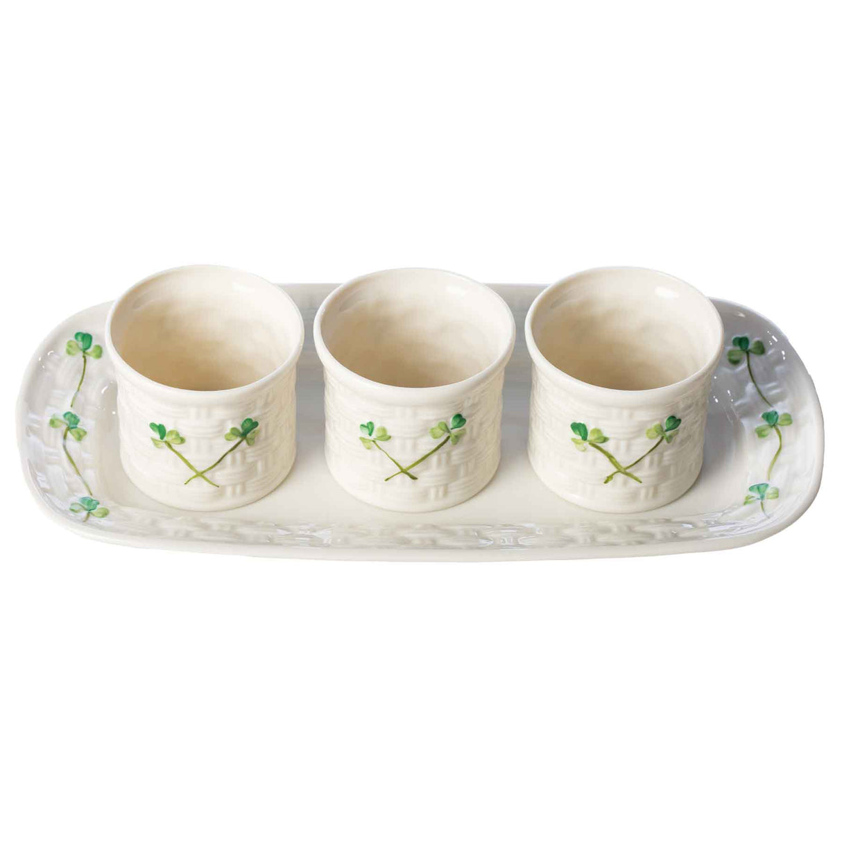 Belleek Shamrock Tapas Collection - Creative Irish Gifts