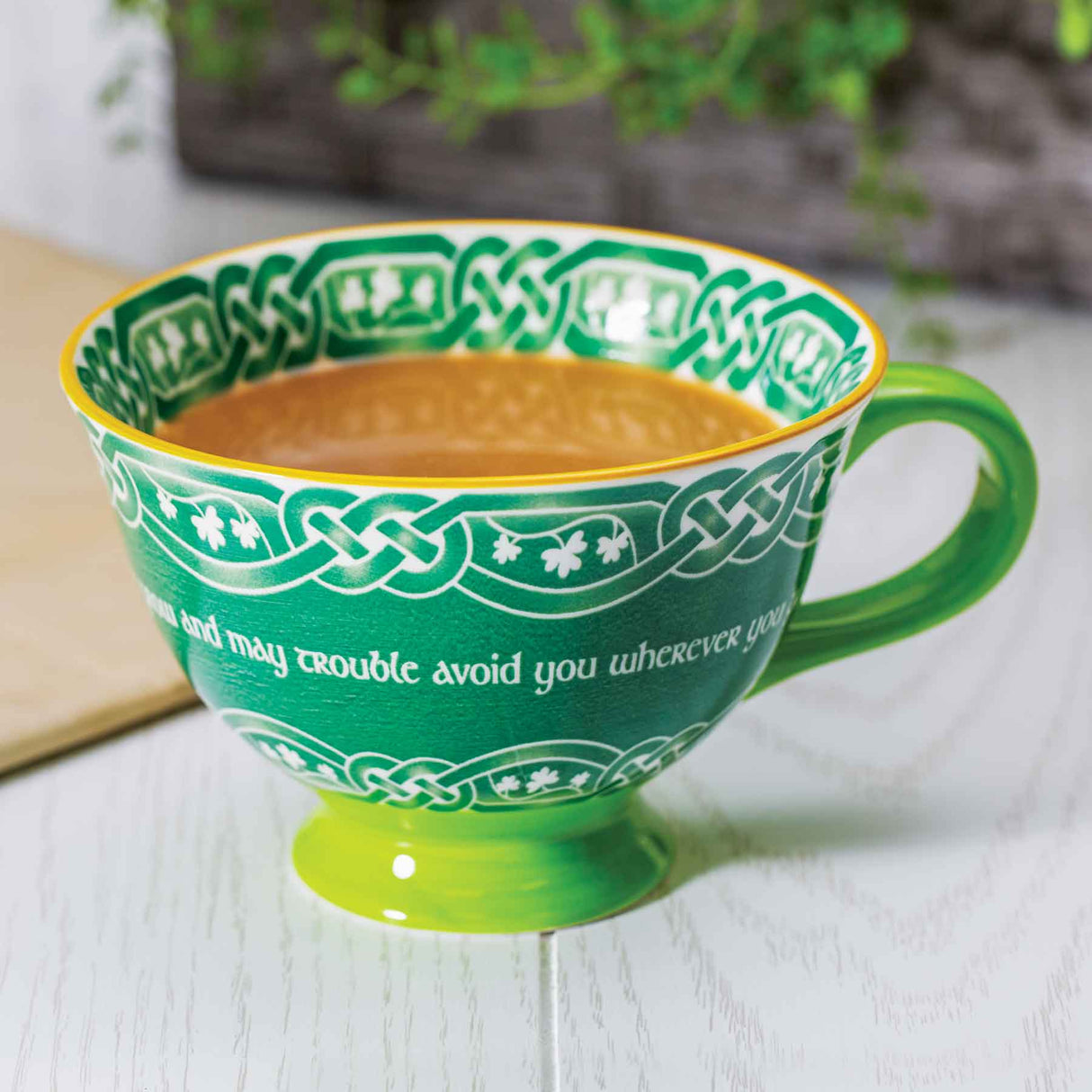 May Your Blessings Outnumber Latte Mug - Creative Irish Gifts