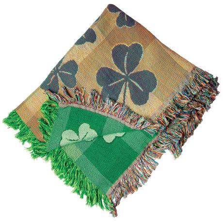Shamrock Blanket - Creative Irish Gifts