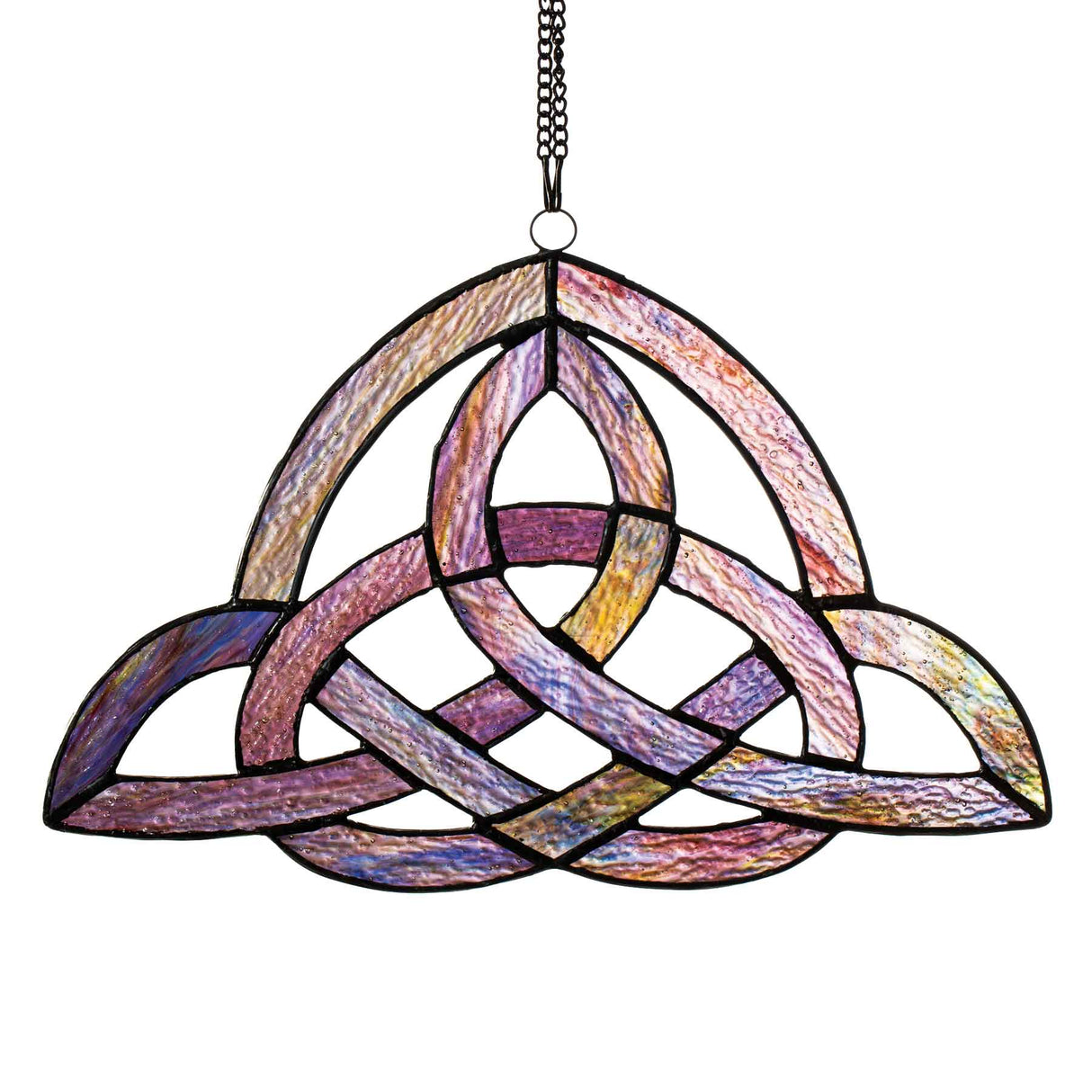 Celtic Knot Stained Glass Window Decor - Creative Irish Gifts