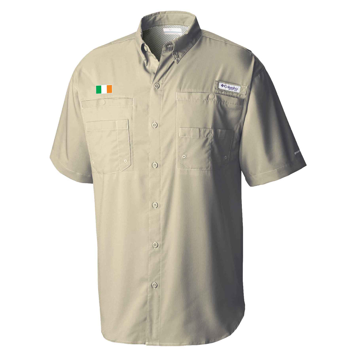 Columbia Tamiami Shirt, Khaki - Creative Irish Gifts