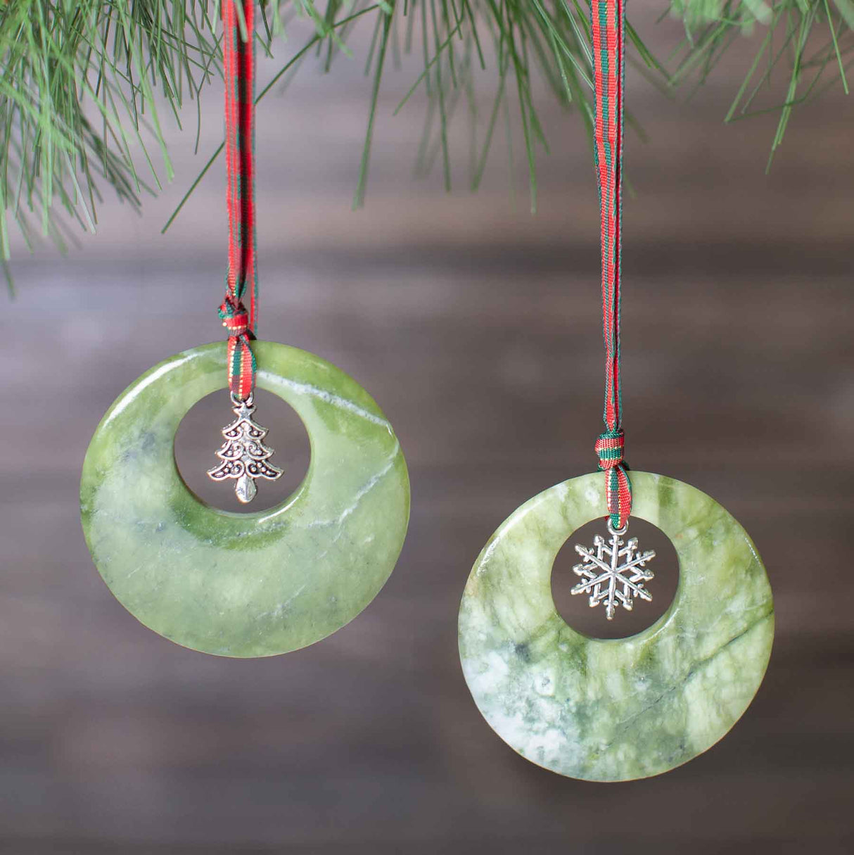 Connemara Marble Snowflake Ornament - Creative Irish Gifts