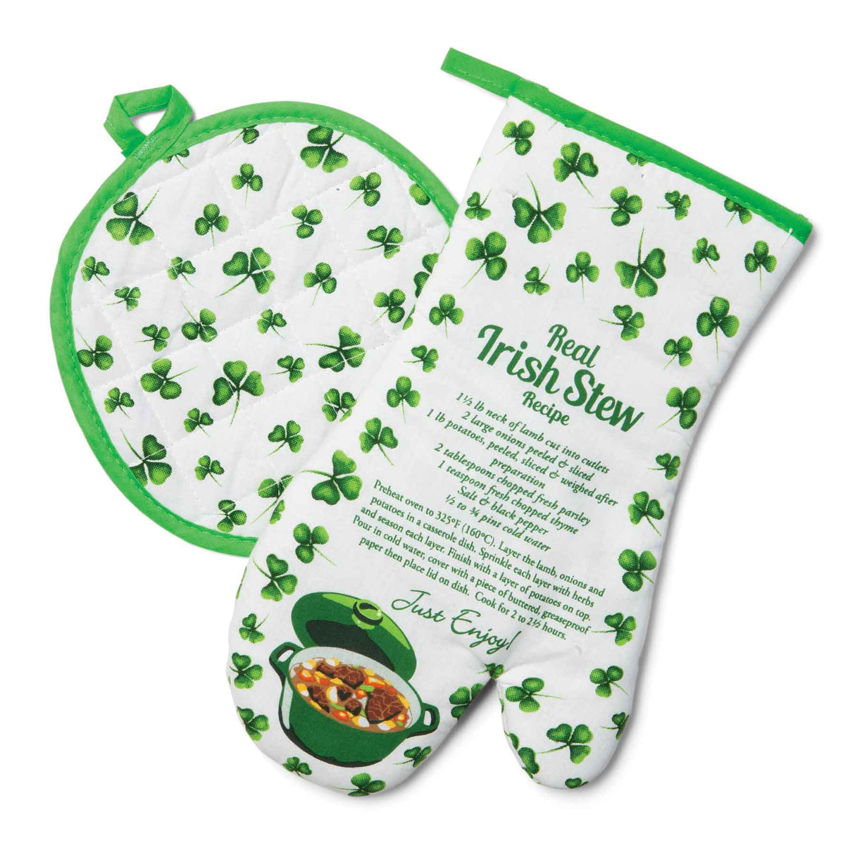 Irish Stew Mitt and Pot Holder - Creative Irish Gifts