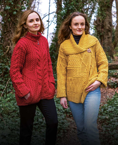 What makes a wool sweater Irish?