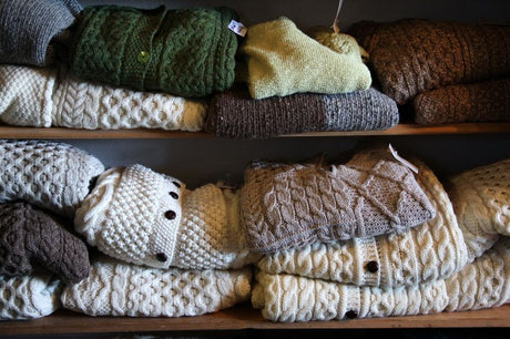 How do you wash Aran sweaters?