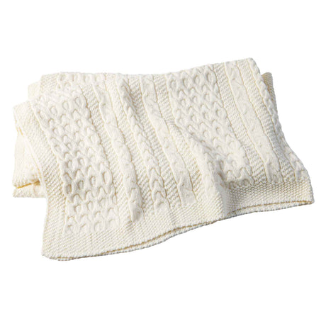 Chunky Knit Throw - Creative Irish Gifts