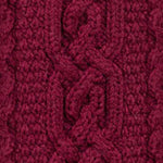Women's Diamond Knit Aran Sweater