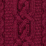 Women's Diamond Knit Aran Sweater