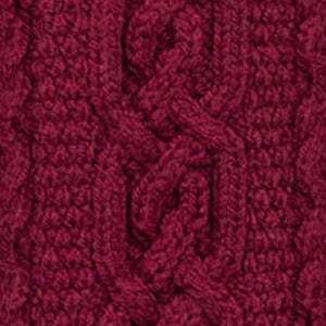 Women's Diamond Knit Aran Sweater