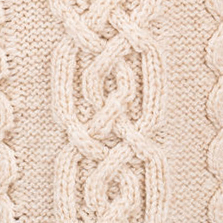 Women's Woollen Aran Knit Hooded Coatigan