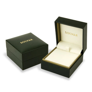10K Gold Cubic Zirconia Claddagh Ring Box Creative Irish Gifts
