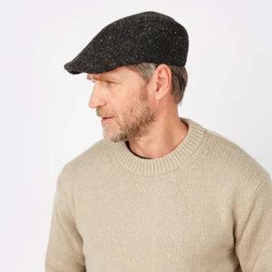 Men's Handcrafted Donegal Tweed Driving Cap