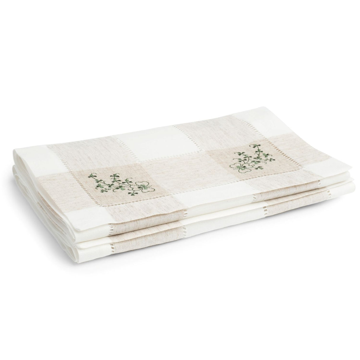 302TR54 Irish Table Runner with Shamrock Embroidered  Creative Irish Gifts

