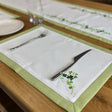 326PM2 Irish Linen Embroidered Shamrock Placemat Set of 2 Creative Irish Gifts
