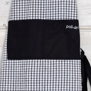  Irish Cotton Poli-Dri Apron in Black  Creative Irish Gifts