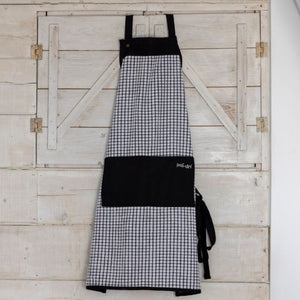  Irish Cotton Poli-Dri Apron in Black  Creative Irish Gifts