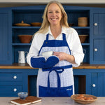 Irish Cotton Poli-Dri Apron in Blue  Creative Irish Gifts