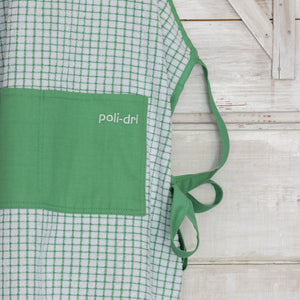 706-AP-GR Irish Cotton Poli-Dri Apron in Green  Creative Irish Gifts
Close Up