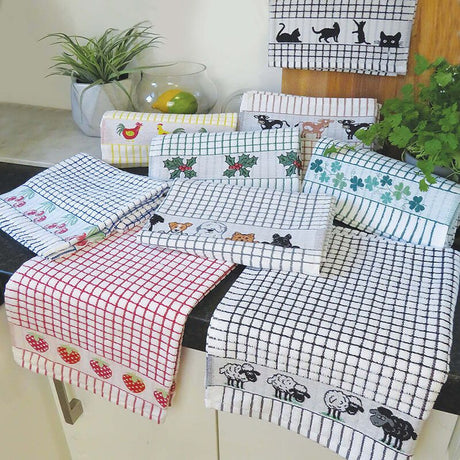 Woven Jacquard Irish Tea Towel Creative Irish.com
