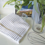 Woven Jacquard Irish Tea Towel Beige Creative Irish.com
