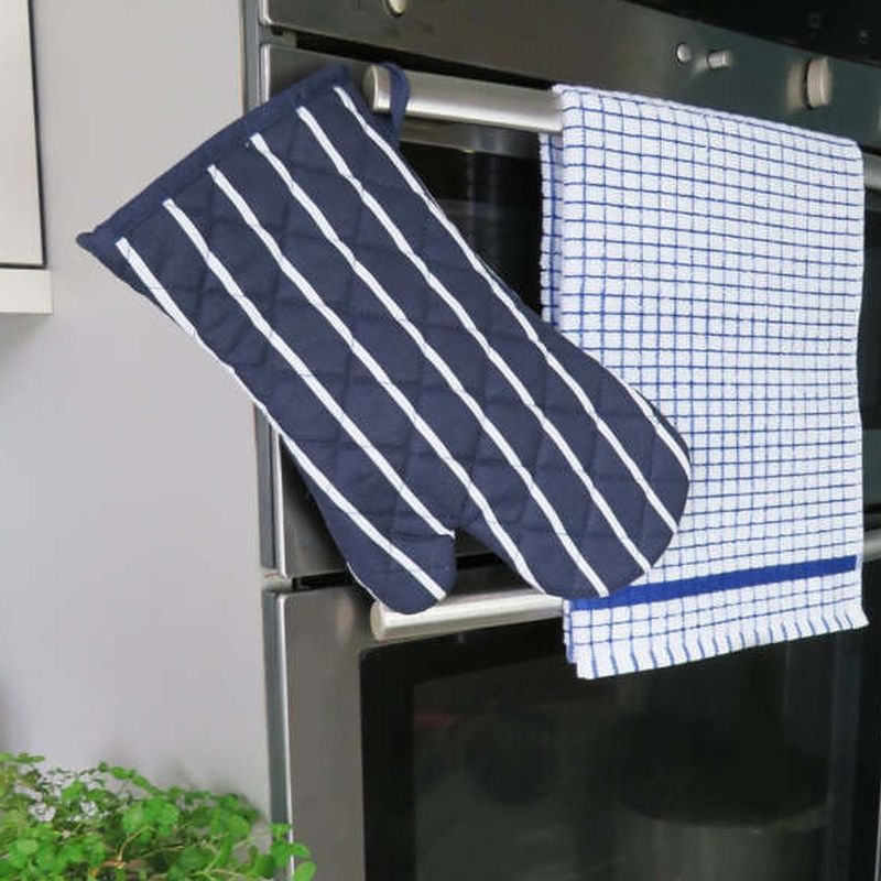 Woven Jacquard Irish Tea Towel Blue Lifestyle Creative Irish.com

