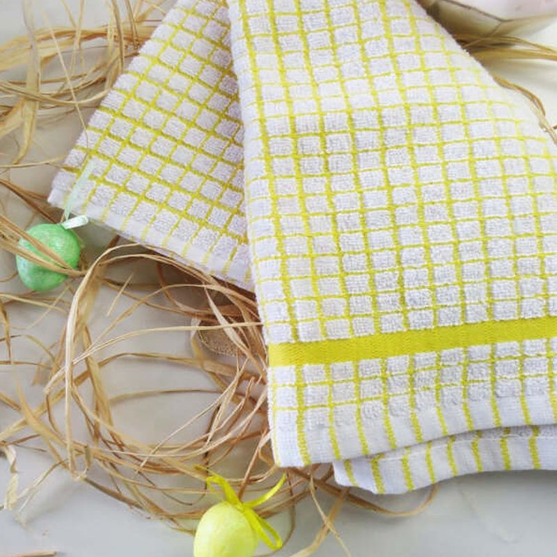Woven Jacquard Irish Tea Towel Gold Creative Irish.com
