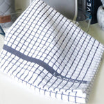 Woven Jacquard Irish Tea Towel Grey Creative Irish.com

