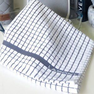 Woven Jacquard Irish Tea Towel Grey Creative Irish.com
