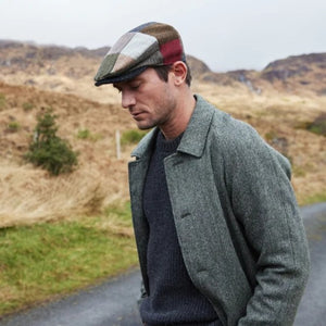 Men's Handcrafted Vintage Patchwork Irish Flat Cap