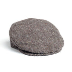 Men's Classic Irish Wool Tweed Flat Cap Grey Creative Irish Gift