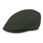 Men's Classic Irish Wool Tweed Flat Cap Green Creative Irish Gift