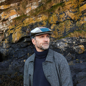 Men's Classic Irish Wool Tweed Flat Cap
