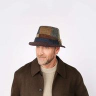 Men's Irish Tweed Feather Walking Hat Patch Creative Irish Gift