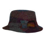 Men's Irish Tweed Feather Walking Hat Creative Irish Gift