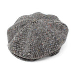 Men's Irish Woollen Tweed Newsboy Cap Grey Cretive Irish Gift