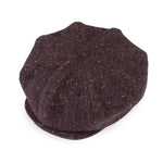 Men's Irish Woollen Tweed Newsboy Cap Maron Creative Irish Gift