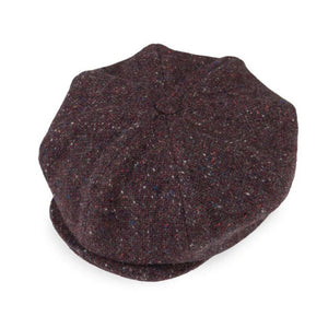 Men's Irish Woollen Tweed Newsboy Cap Maron Creative Irish Gift