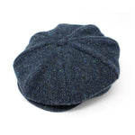 Men's Irish Woollen Tweed Newsboy Cap Navy Creative Irish Gift