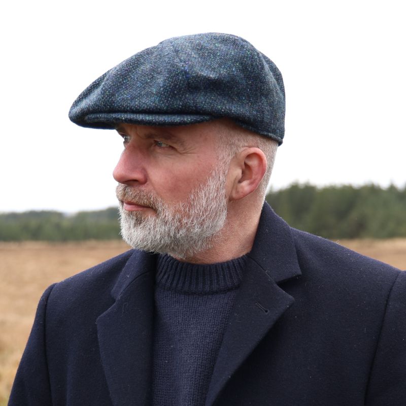Men's Irish Woollen Tweed Newsboy Cap