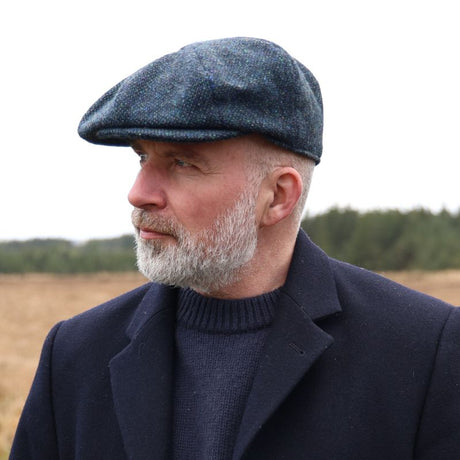 Men's Irish Woollen Tweed Newsboy Cap