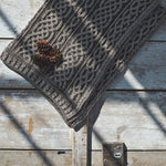  Merino Wool Aran Cable Knit Blanket Light Brown Creative Irish Gifts
