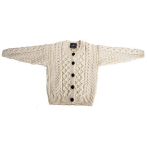 Child's Aran Knit Cardigan