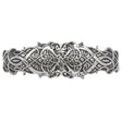 AB752 Celtic Knotwork Pewter Hair Barrette Creative Irish gift