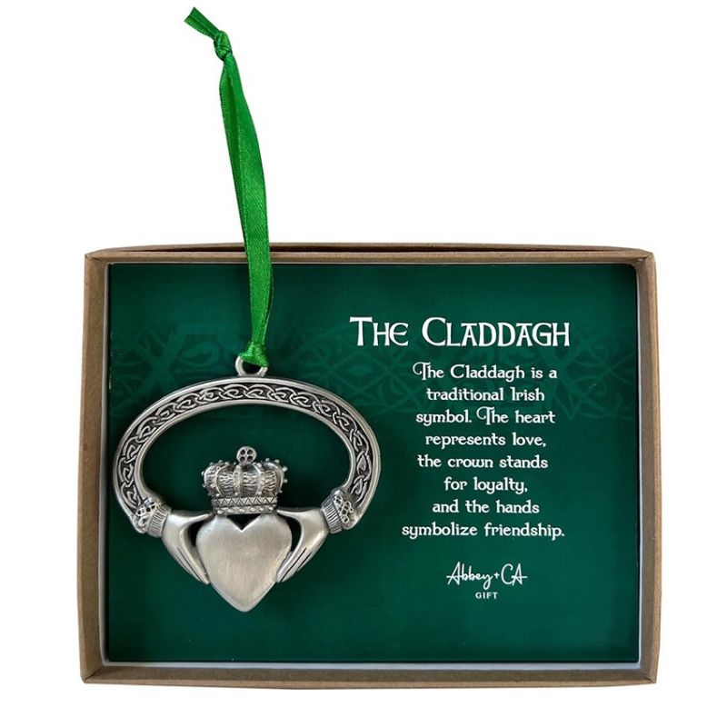Irish Claddagh Christmas Tree Ornament Creative Irish Gifts