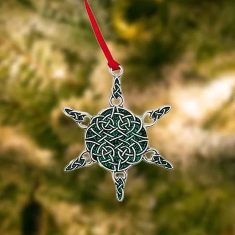 Celtic Knot Christmas Hanging Tree Ornament Lifestyle Creative Irish Gifts