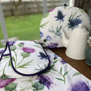 AC907 Scottish Thistle Floral Tea Cosy Creative Irish gift